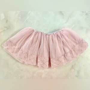 Bloch Multi-Layered Full Ballet Tutu Slip-On Skirt with Crisscross Pattern